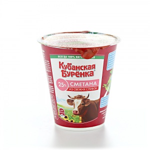 Сметана Кубанская Буренка 25% 300г