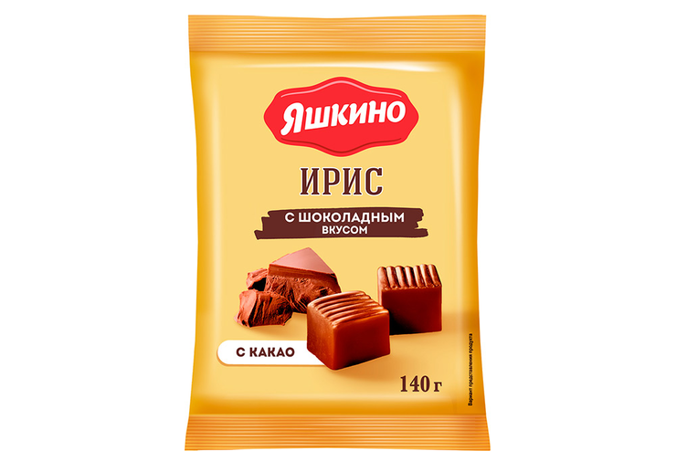 Ирис Яшкино шоколадн. 140г