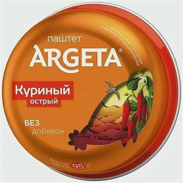 Паштет Куриный Острый  95г ж/б