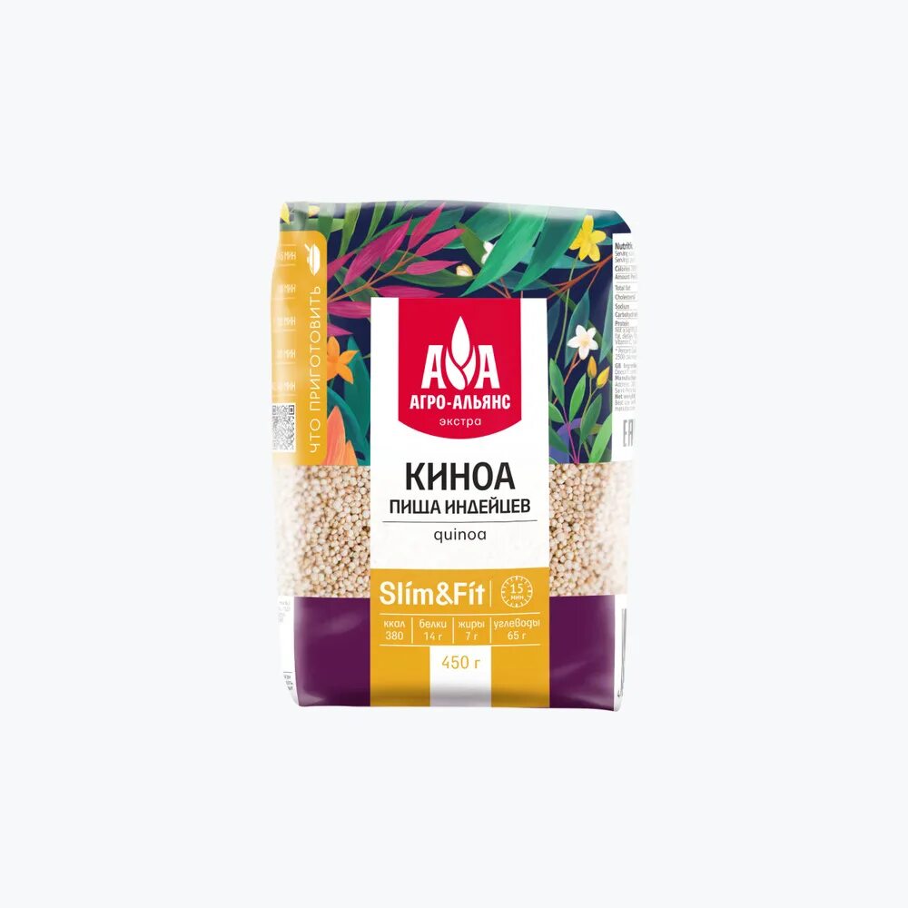 Крупа Киноа 450гр Экстра Агро-Альянс