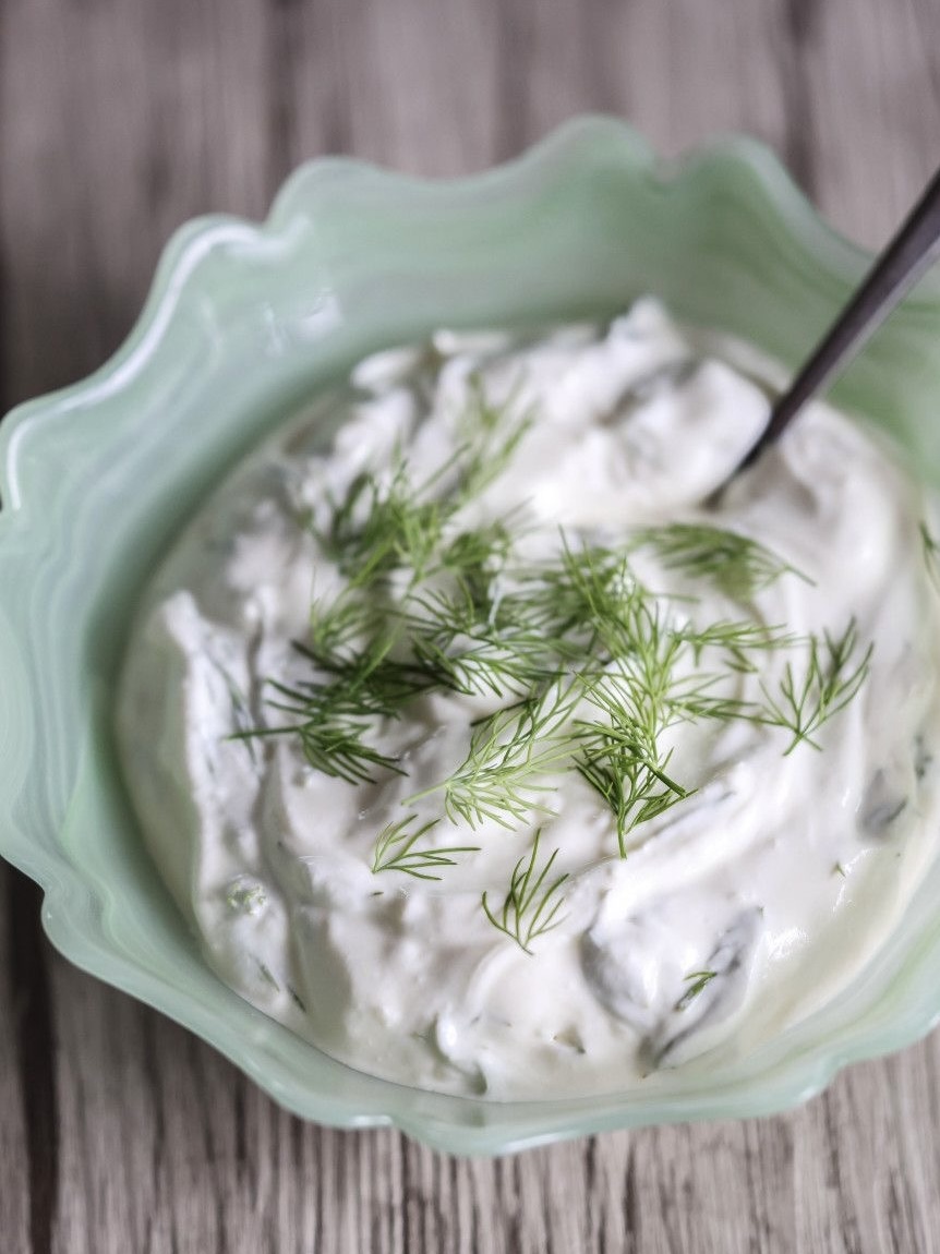 Соус белый для шашлыка