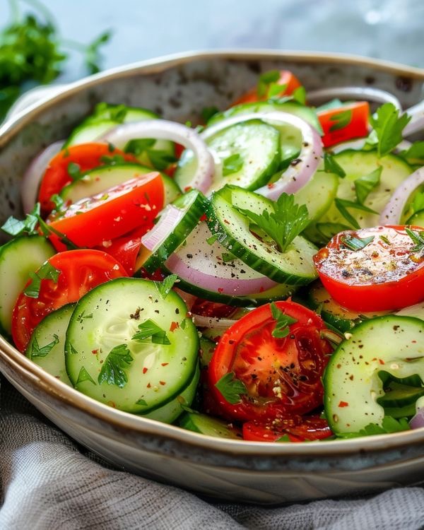 Свежий салат