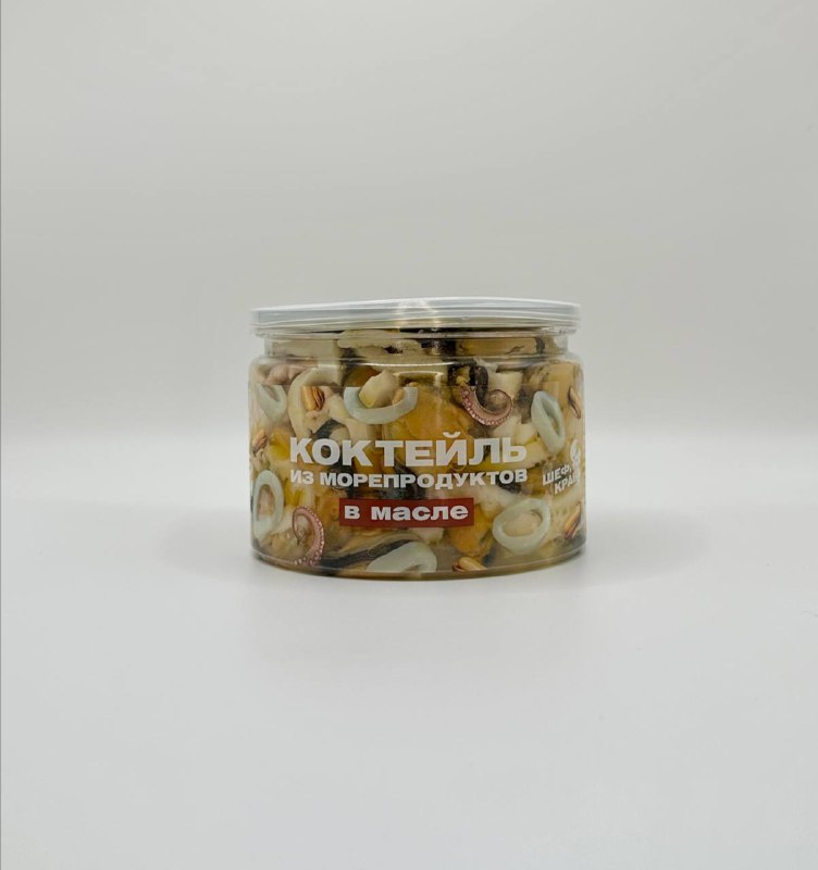 Морской коктейль из морепродуктов 450г