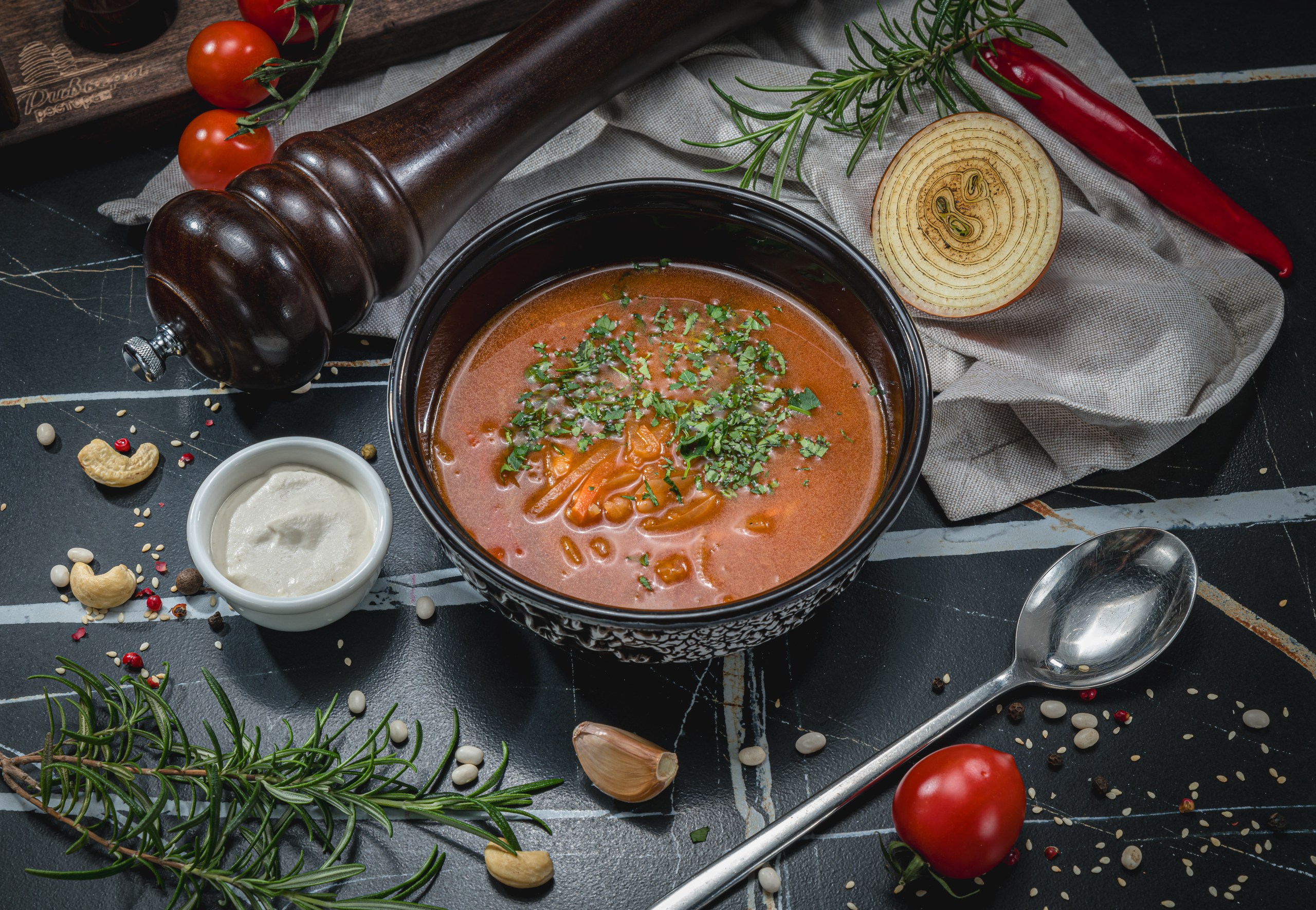 Вегетарианский борщ