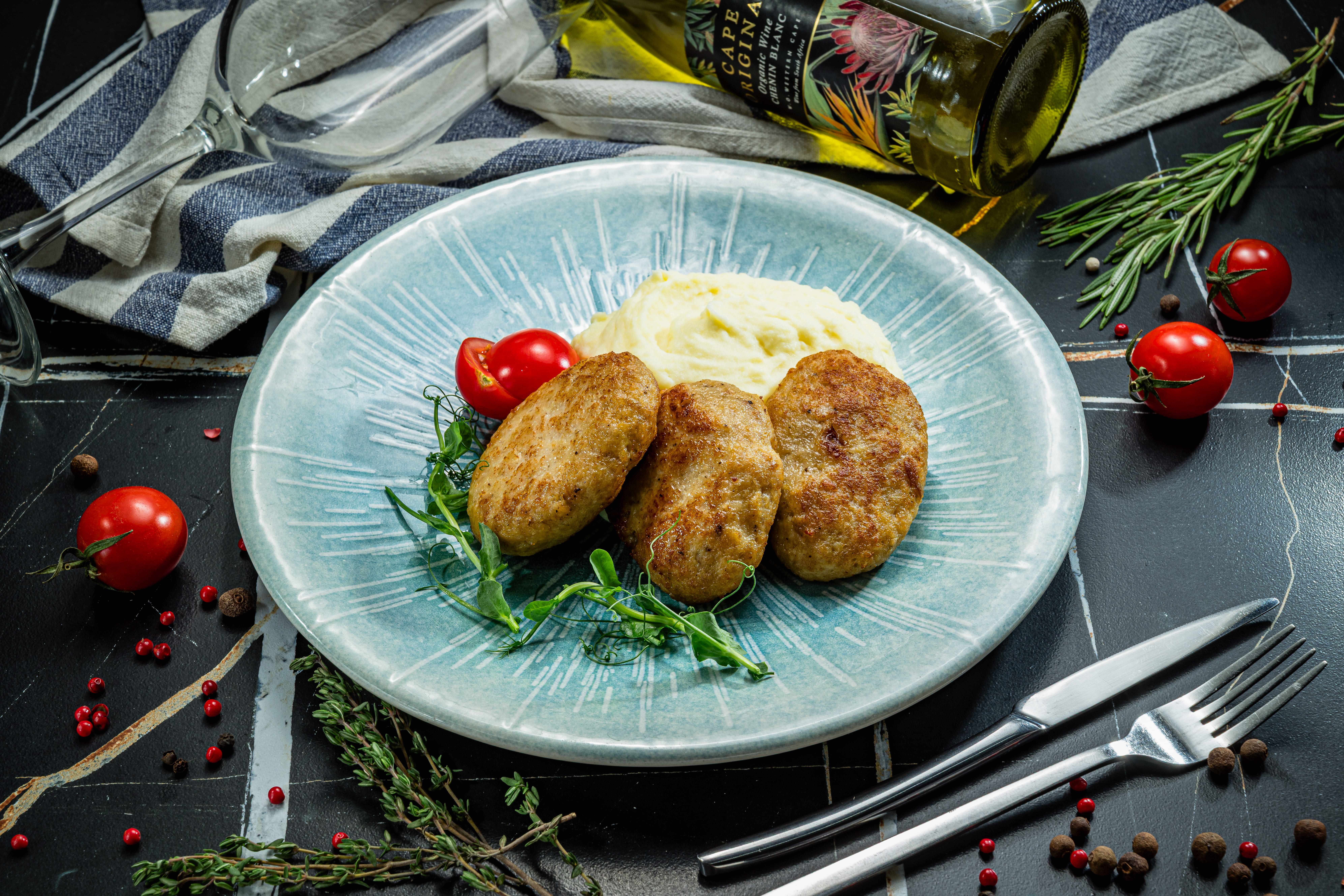 Котлеты из куриного филе