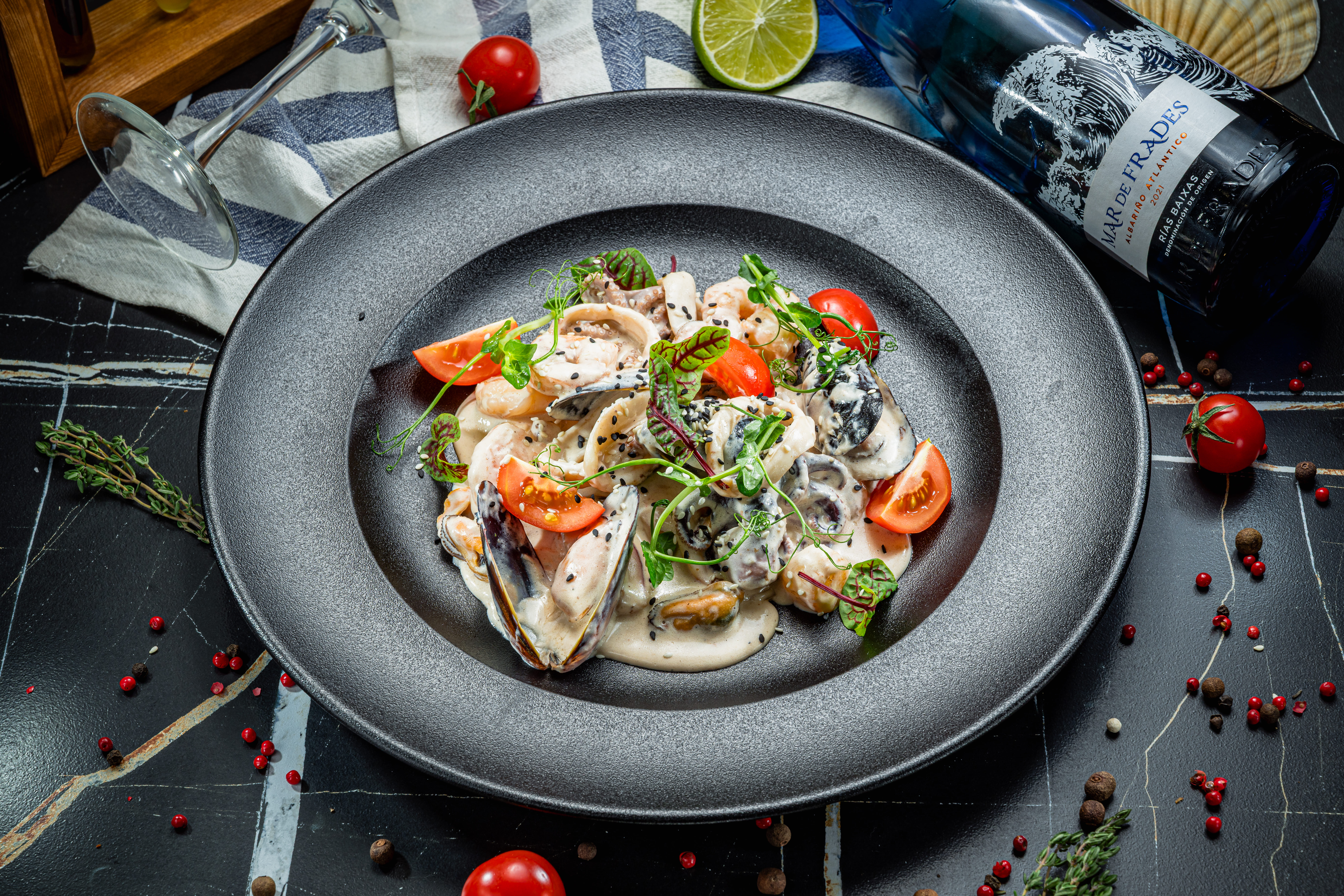 Плато из морепродуктов