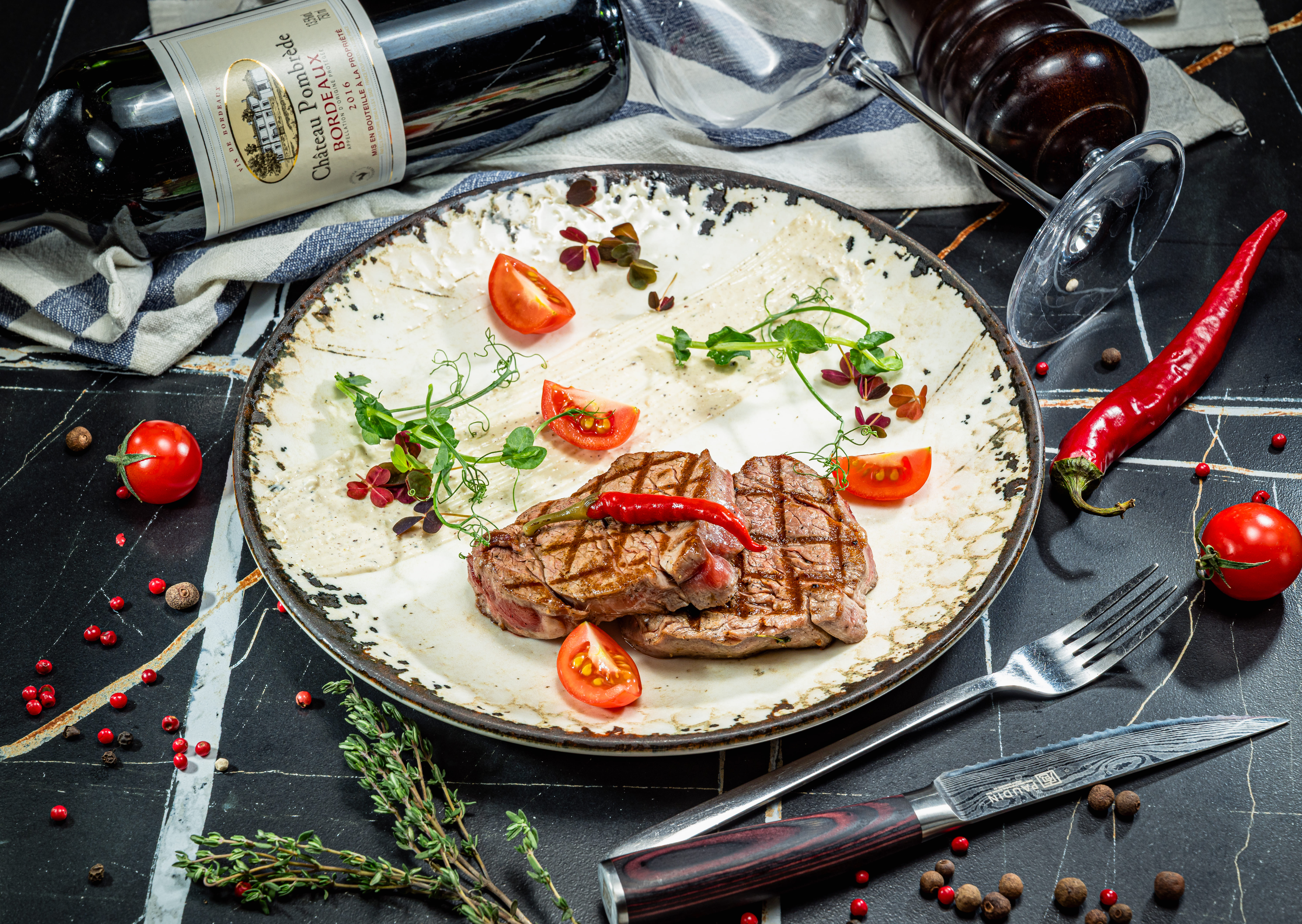 Медальоны из телячьей вырезки