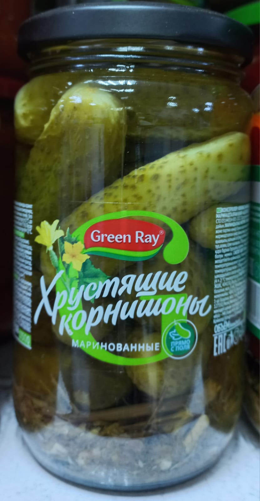 Огурцы хрустящие  500 мл.