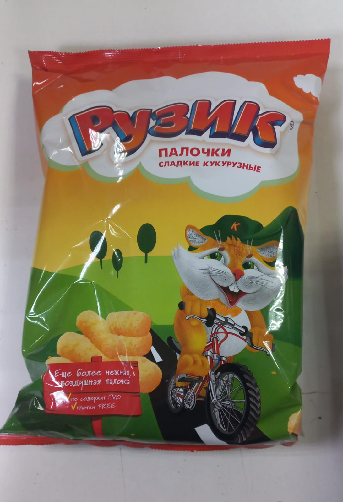 Кукурузные палочки Рузик 90гр.