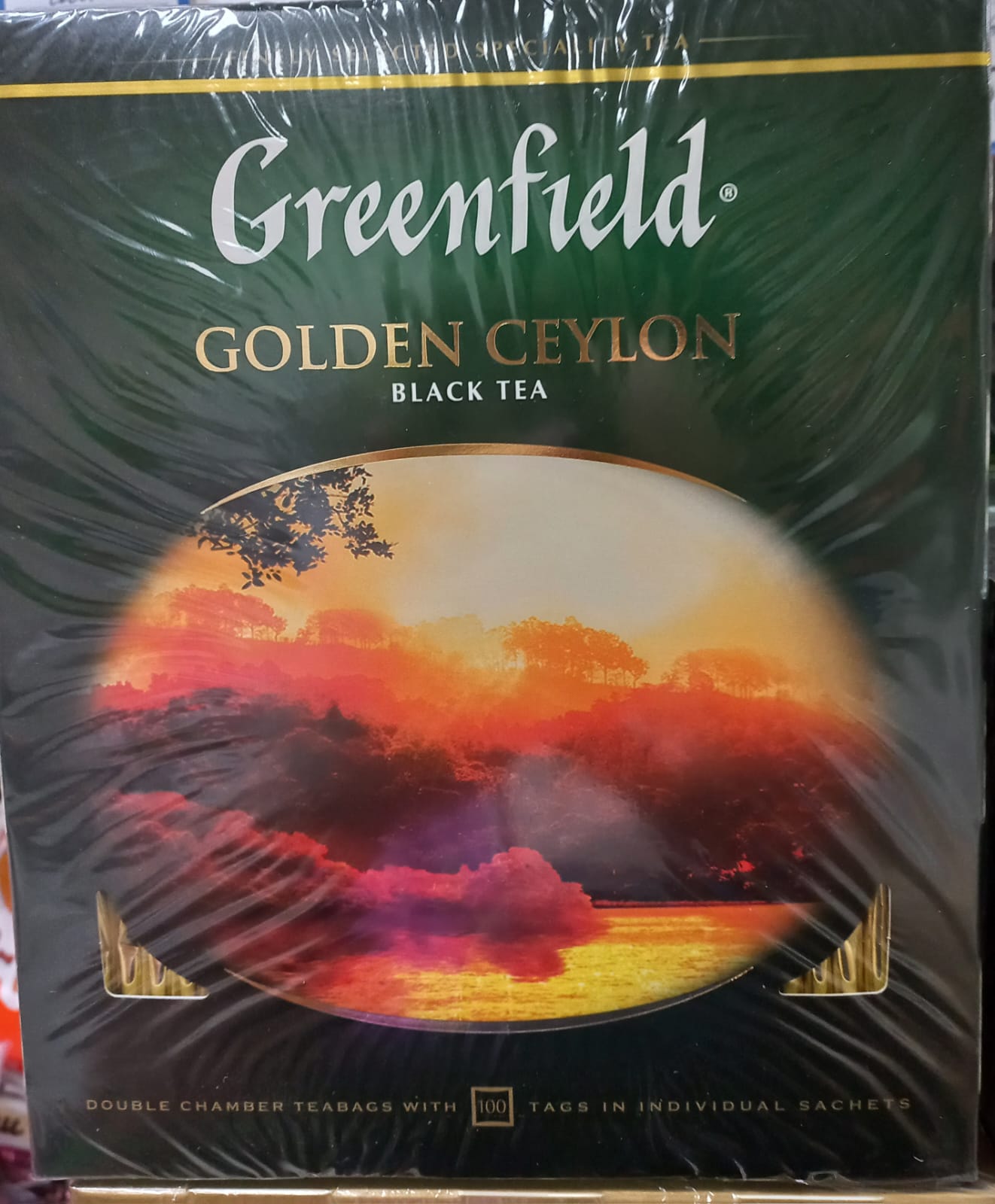 Гринфилд цейлон 100 пакетиков