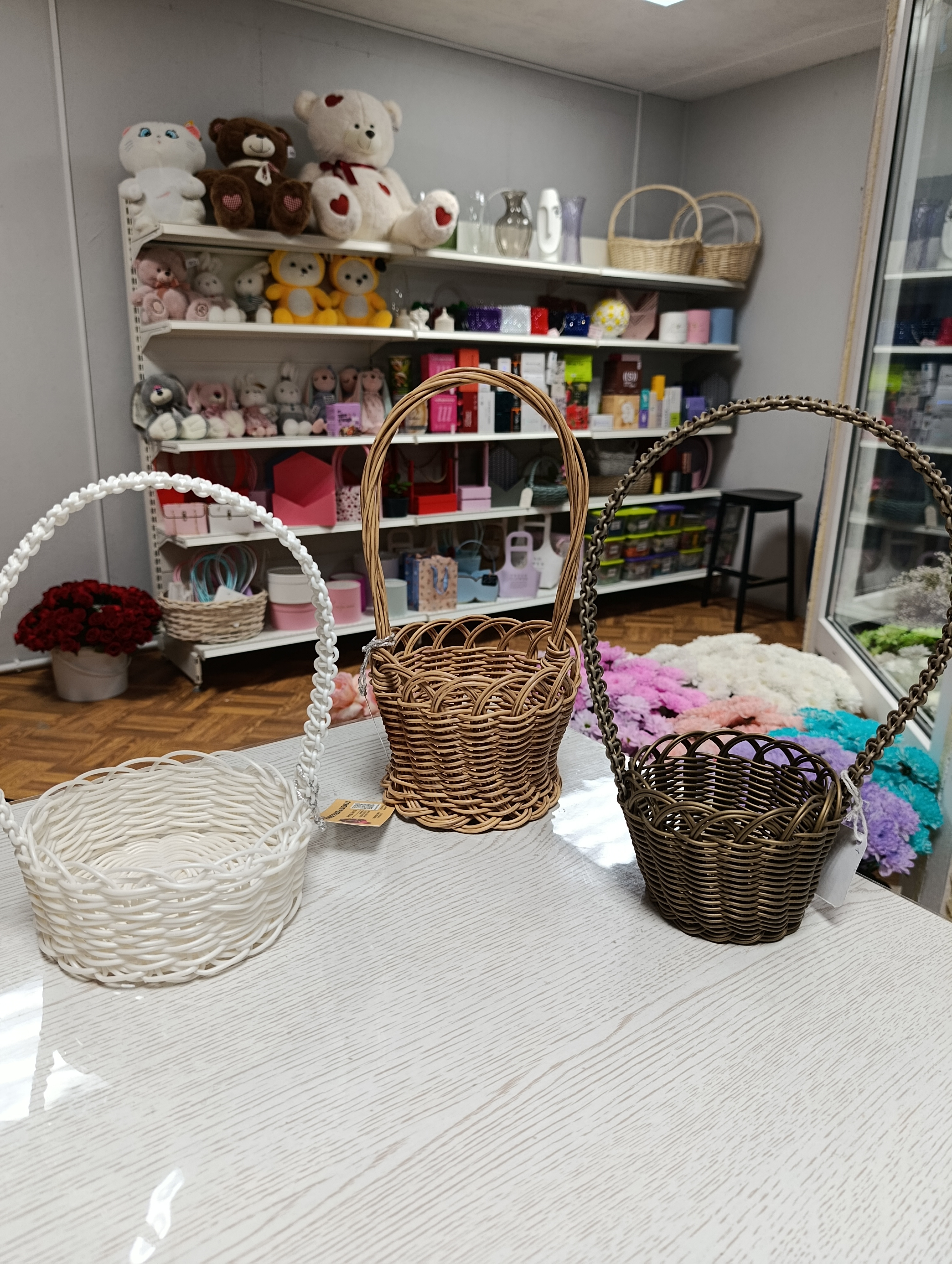 Корзина из ротанга малая