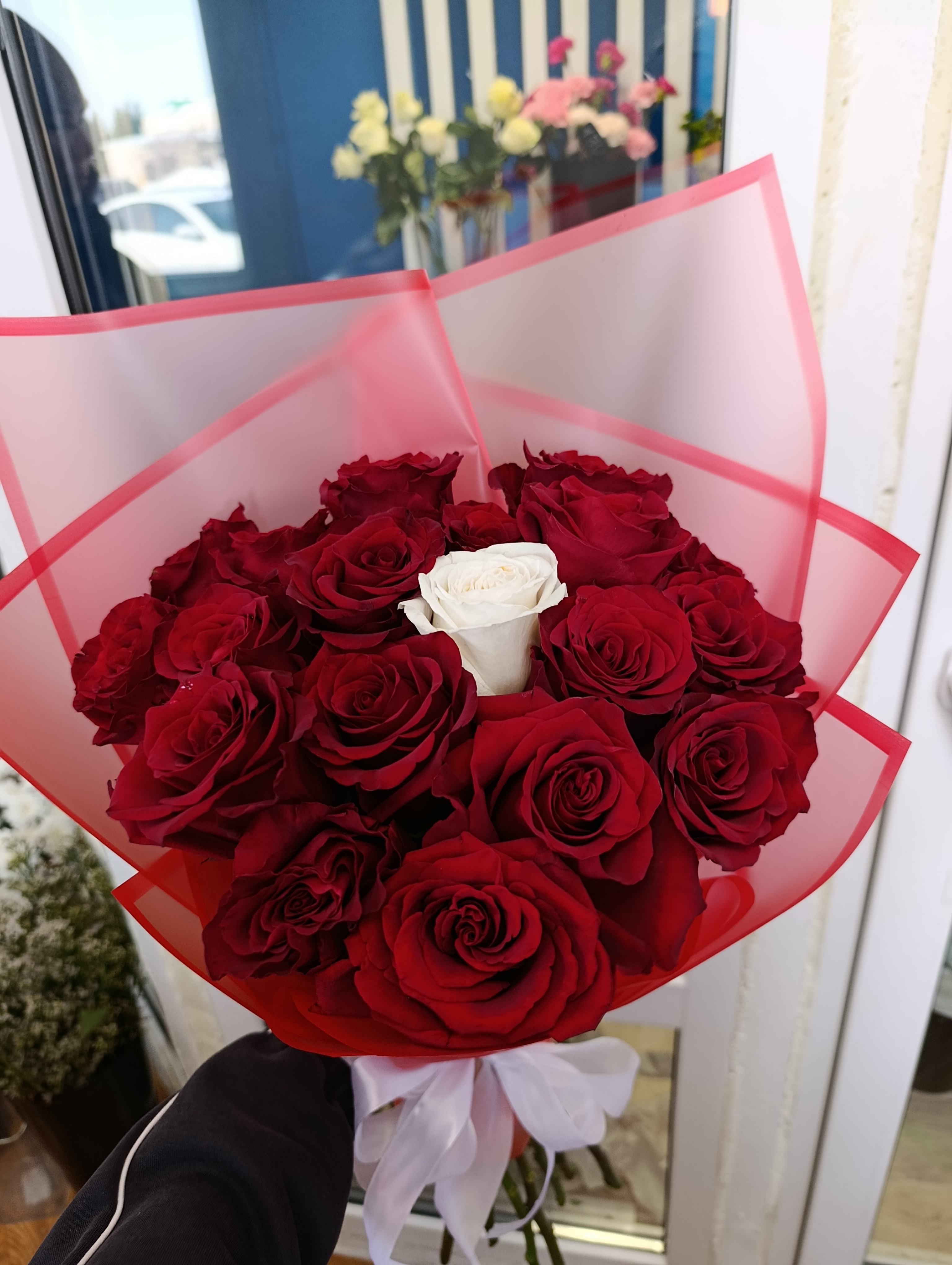 21 Красная роза