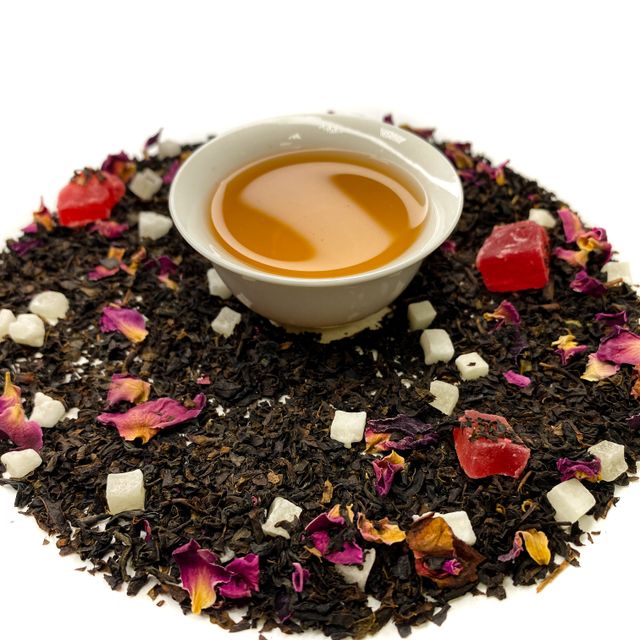 Черный чай с манго и маракуйей,100 гр