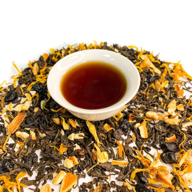 Пуэр с мандарином,100 гр