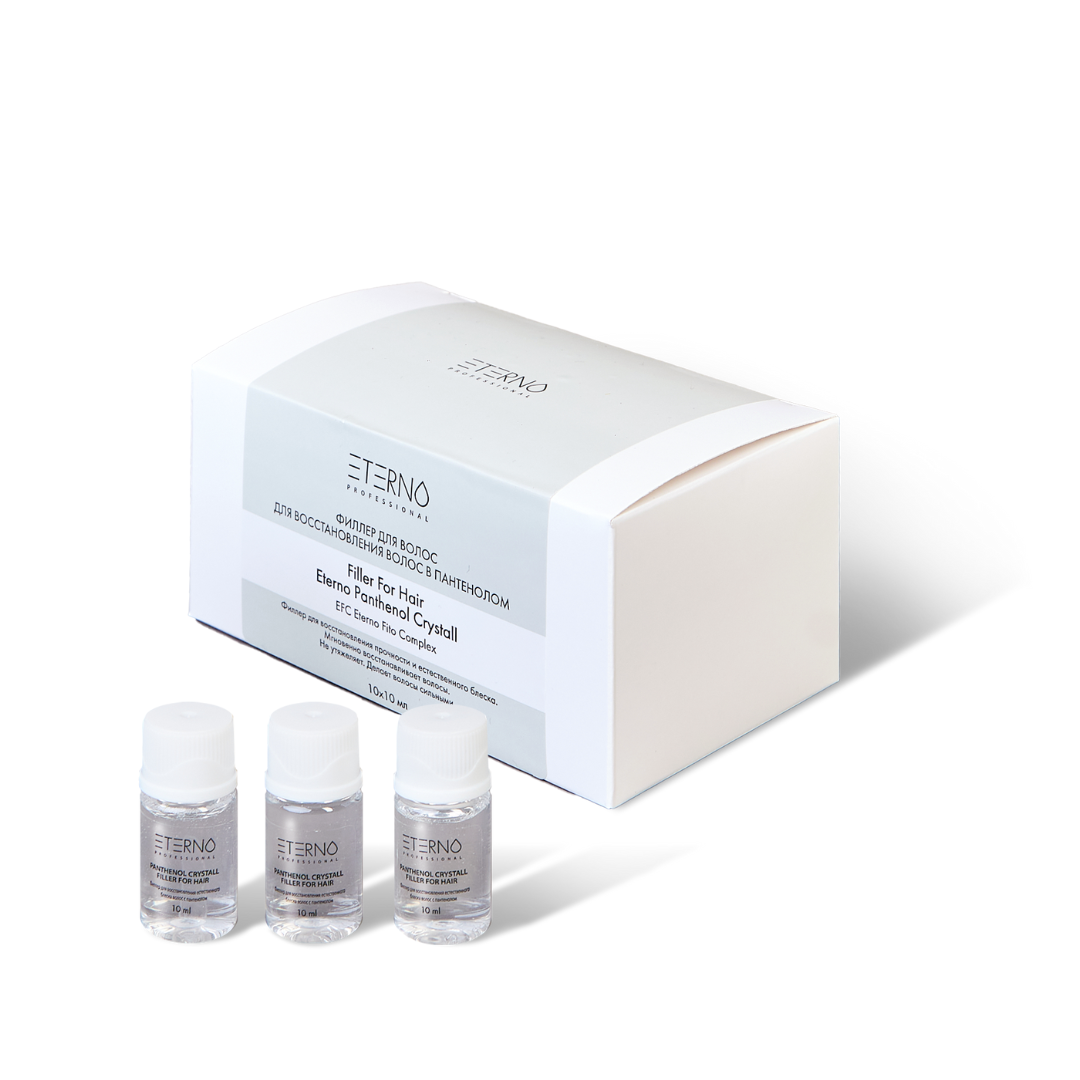 Ампулы для  восстановления естественного блеска волос с пантенолом 10мл*10шт