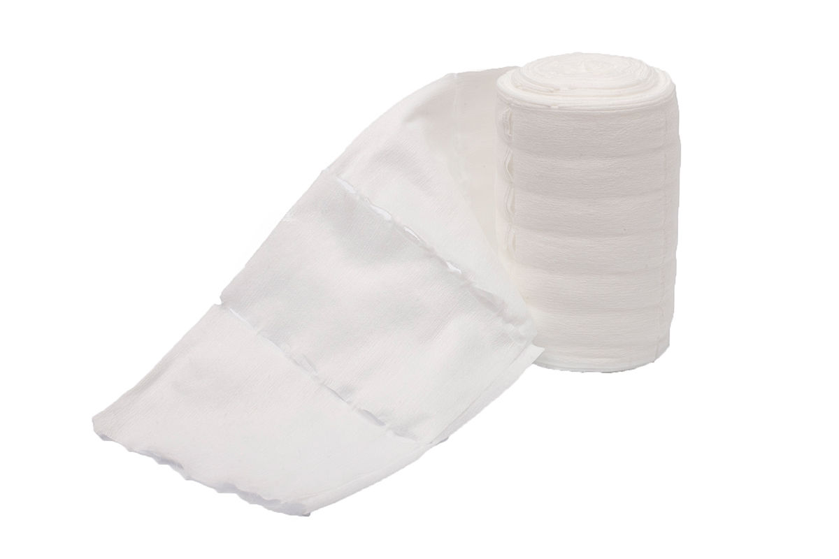 Воротничок 8*40 спанлейс белый (№100) в рулоне