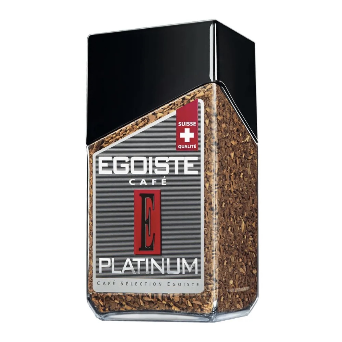 Кофе сублимированный Egoiste Platinum, стекл. банка, 100г