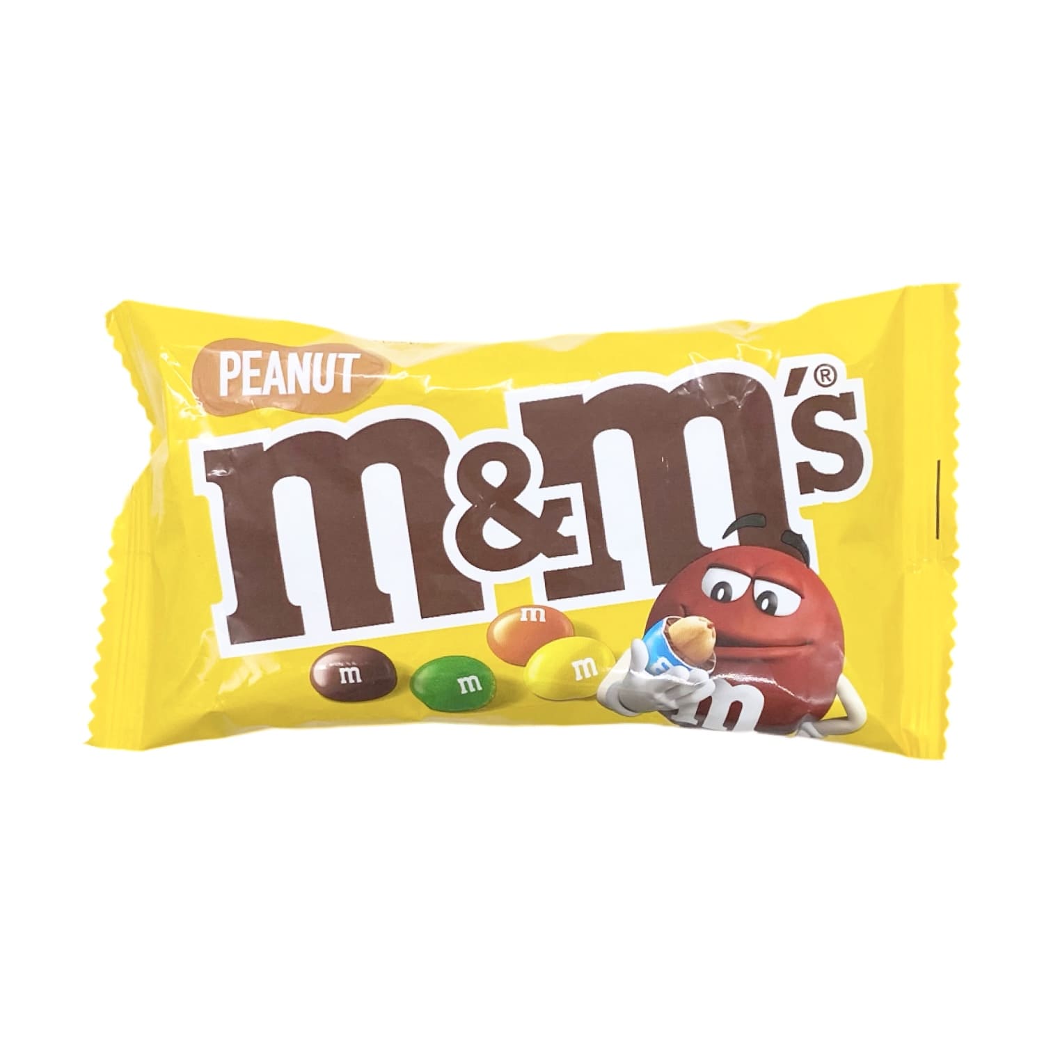 Шоколадное драже М&М с арахисом 45гр