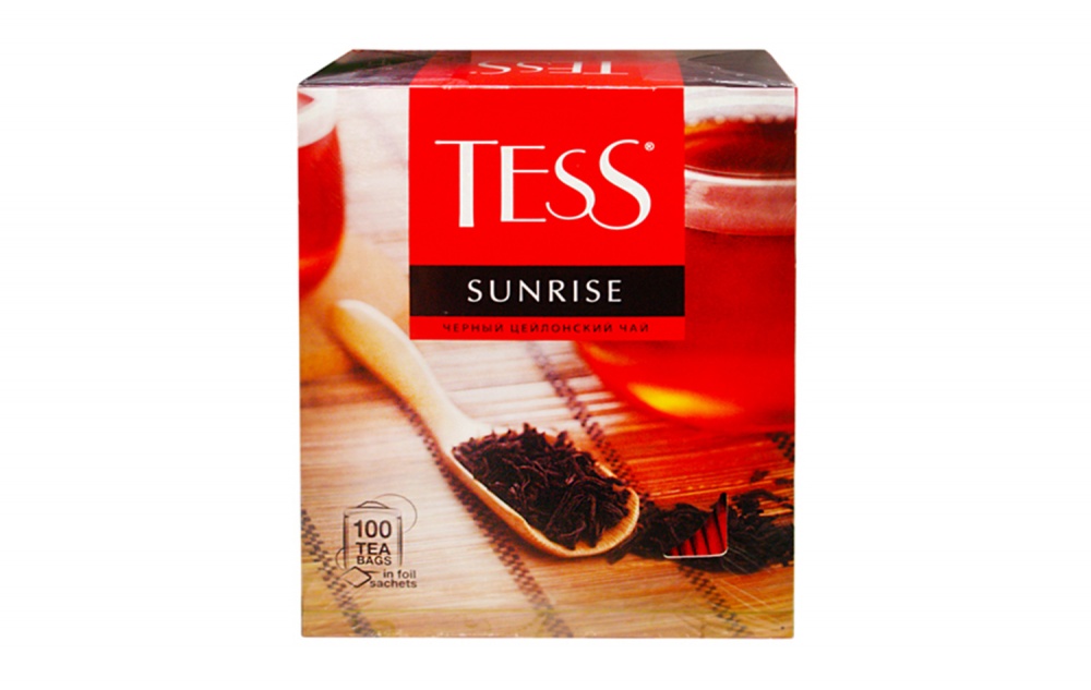 Чай черный TESS Sunrise, 1.8г х 100п