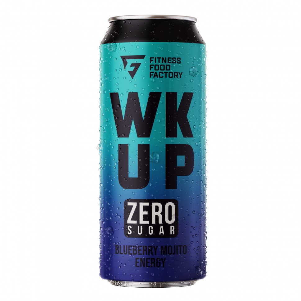 WK UP - Черничный Мохито энергетический напиток ж/б 0,45л