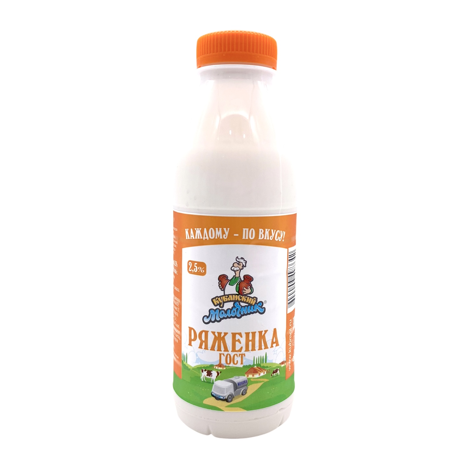 Ряженка Кубанский молочник 2,5% 450 гр