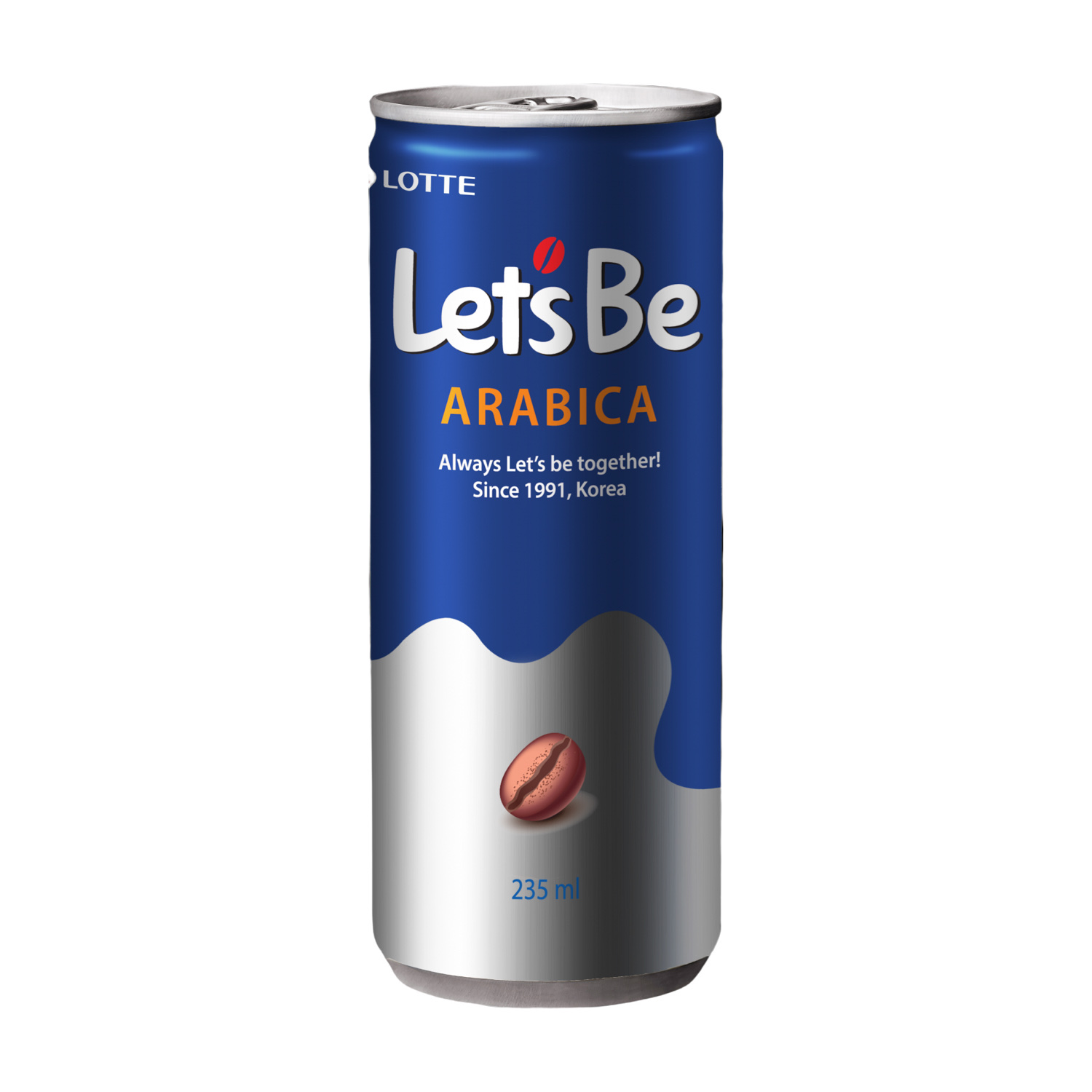 Негазированный кофейный напиток Lotte Let's Be Arabica 0,235 л