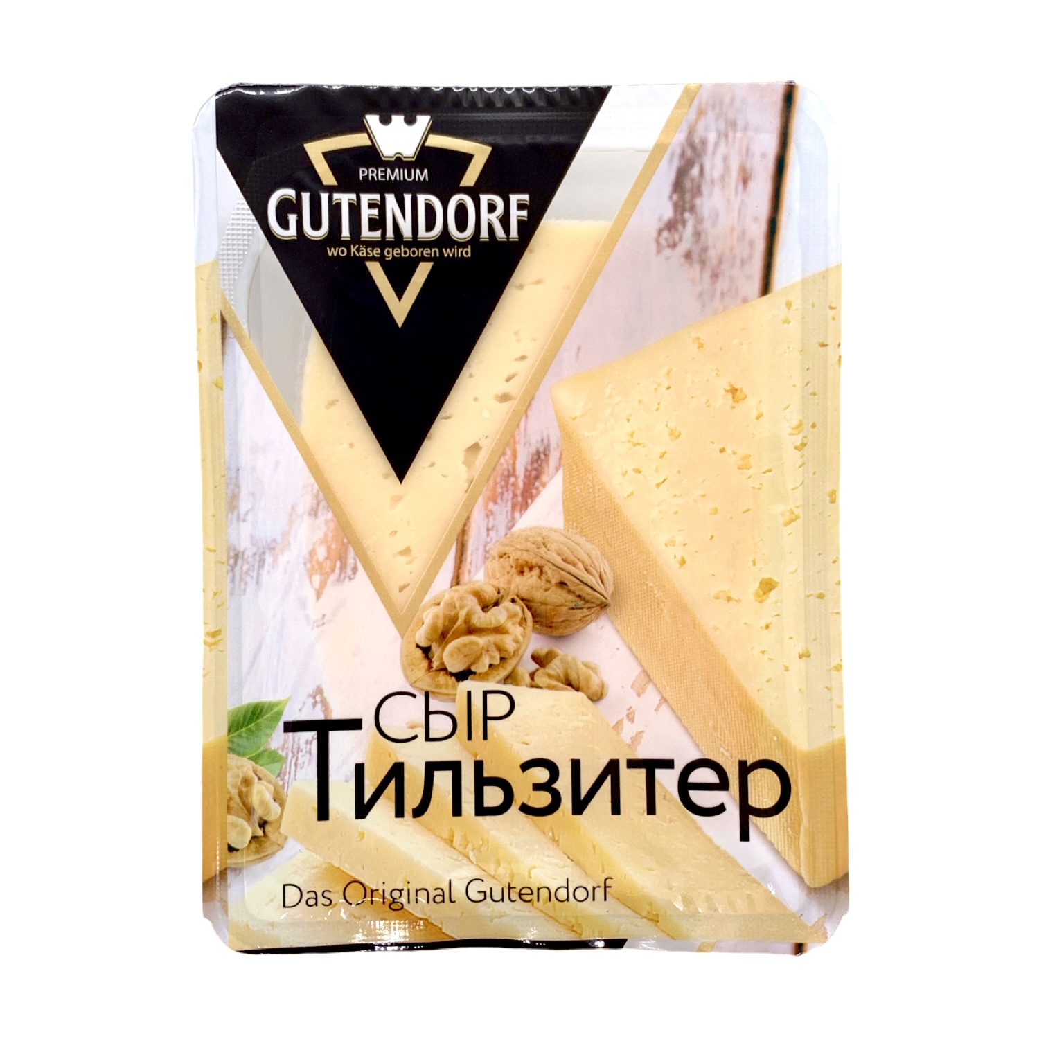 Сыр Тильзитер Gutendorf 45% фасованный брусок 180г