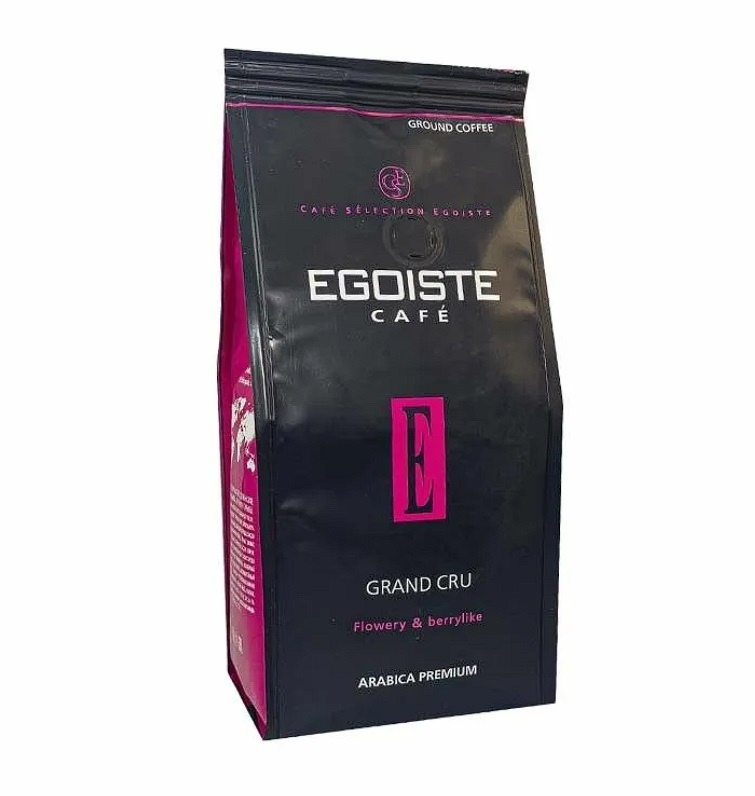 Кофе молотый Egoiste Grand Cru, полимерная упаковка, 250г