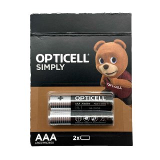 Батарейки OPTICELL AAA 2 шт