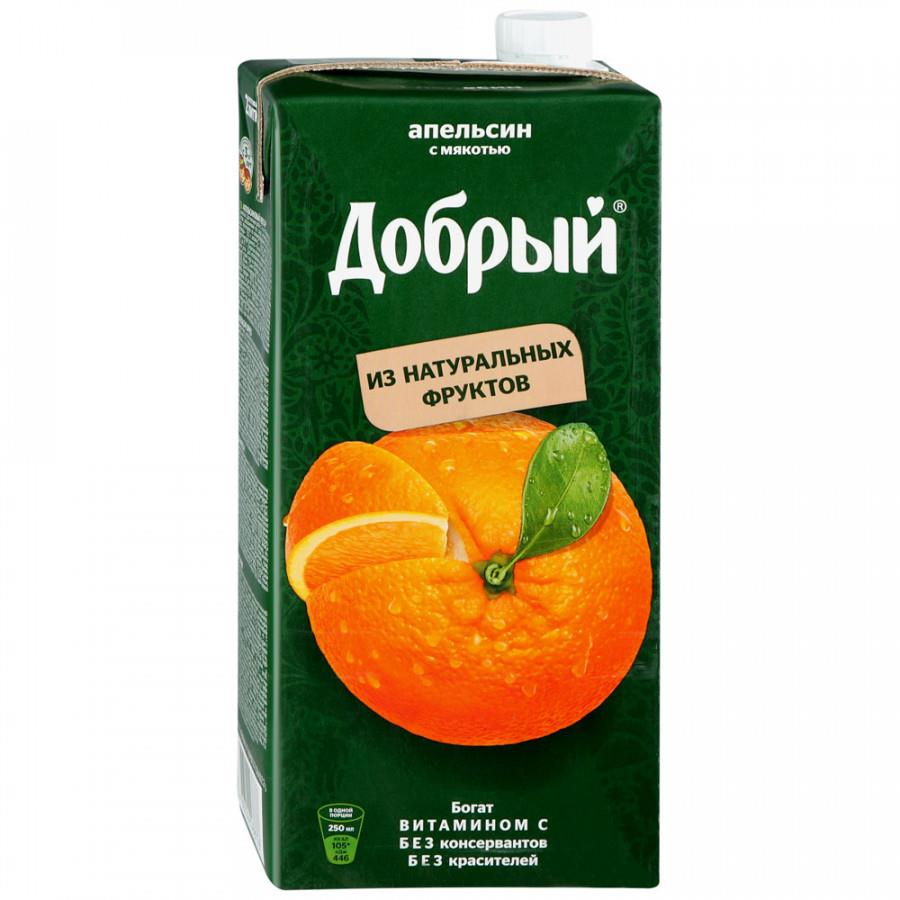Добрый сок апельсин TetraPak 2л