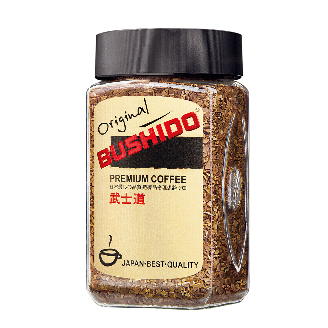 Кофе сублимированный Bushido Original, стекл. банка, 100г