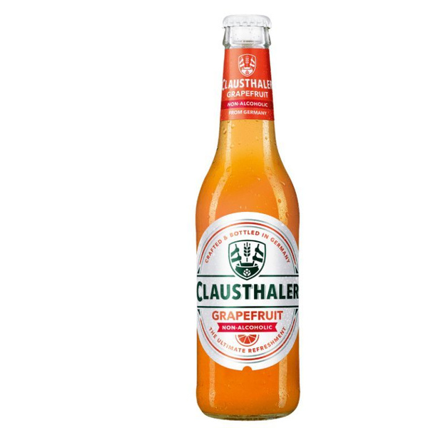 Clausthaler - GRAPEFRUIT пиво безалко c/б 0,33л