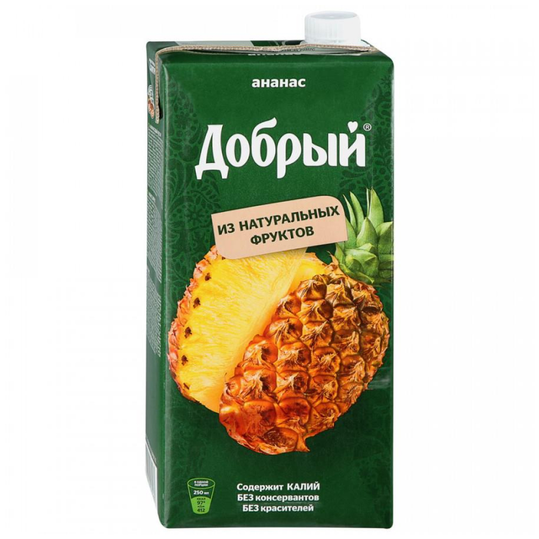 Добрый сок ананас TetraPak 2л