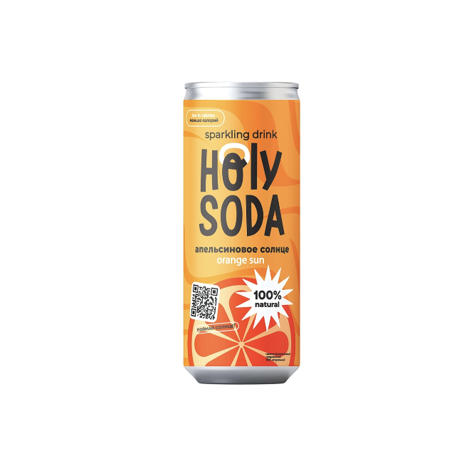 Напиток Holy Soda б/алк Апельсиновое солнце 330 мл