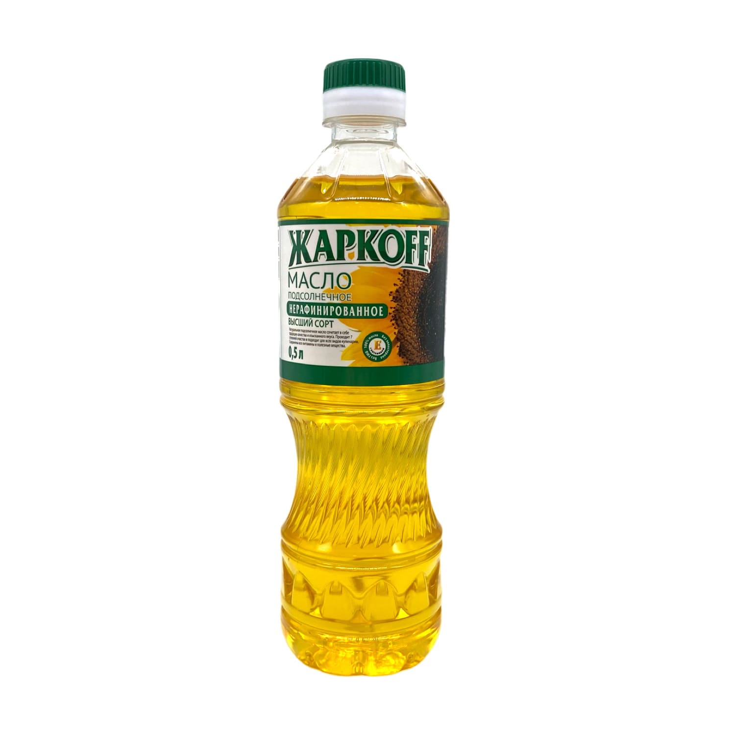ЖаркоFF масло подсолнечное нерафинированное 450 мл