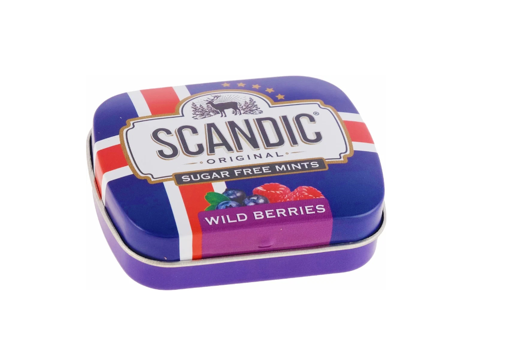 Scandic конфета - Лесные ягоды ж/б 14г