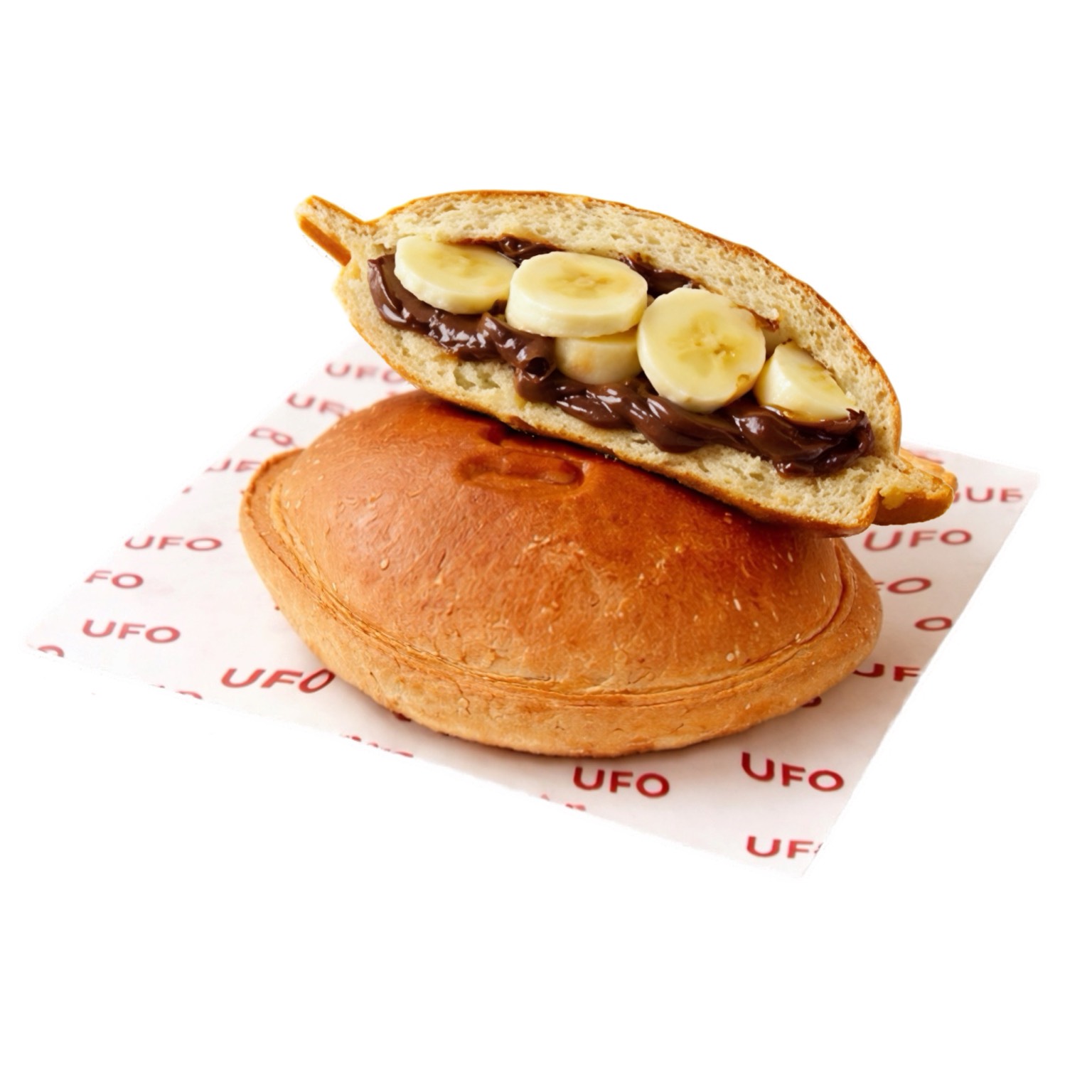 Бургер с Нутеллой и бананом