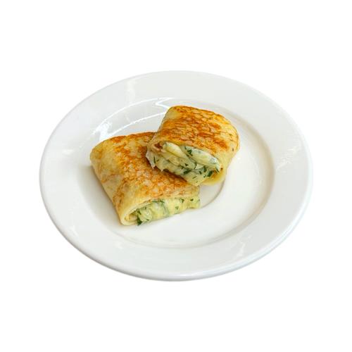 Блинчики с сыром и зеленью 80гр