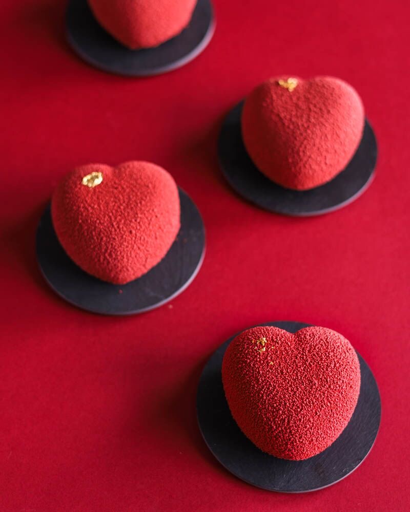 Муссовое пирожное Сердце ❤️ 1 шт