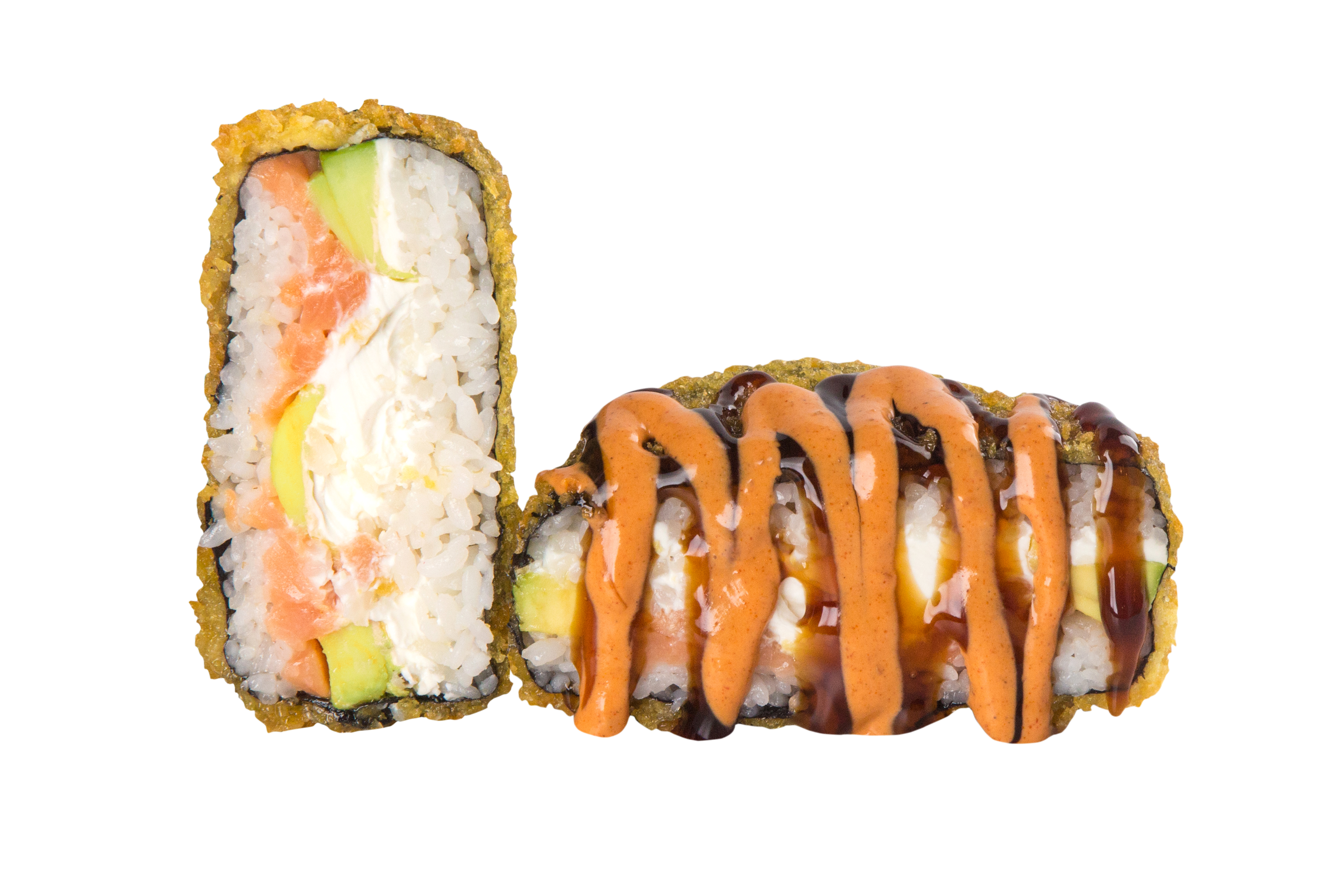 Бургер с лососем