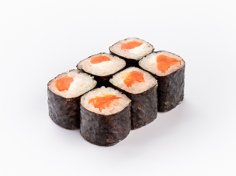 Ролл сливочный с копчённым лососем