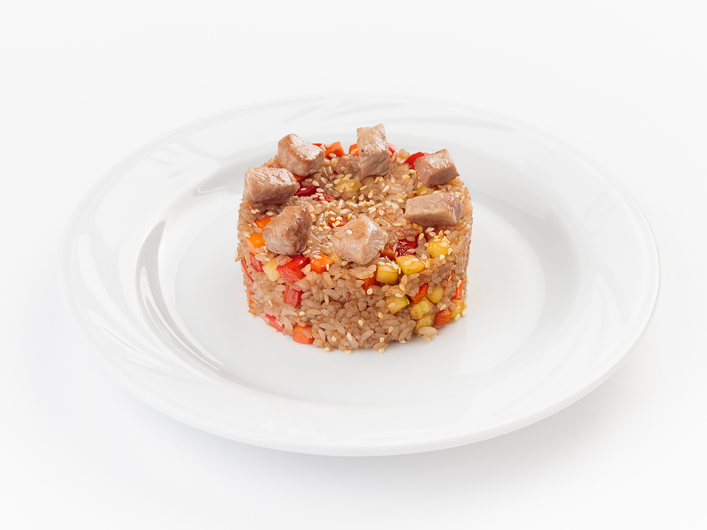 Рис со свининой