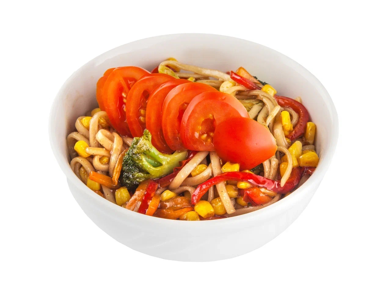 Лапша с овощами