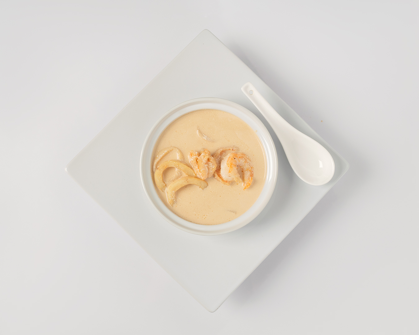 Сливочный Суимоно морепродуктами