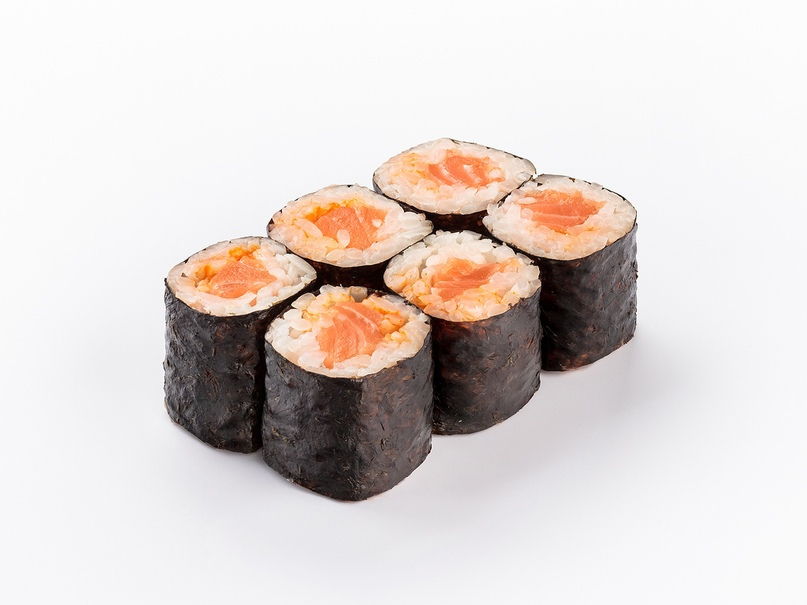 Ролл острый с лососем