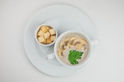 Суп пюре грибной