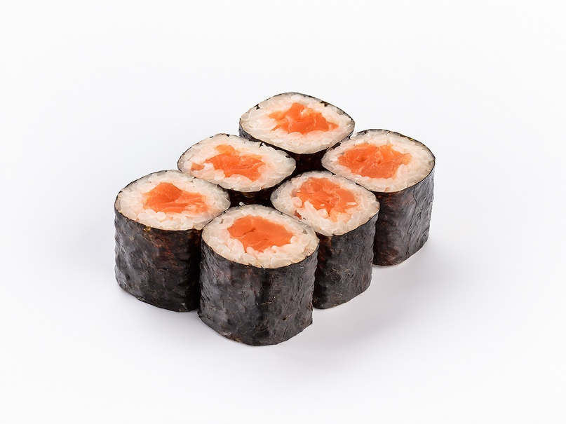 Ролл с лососем