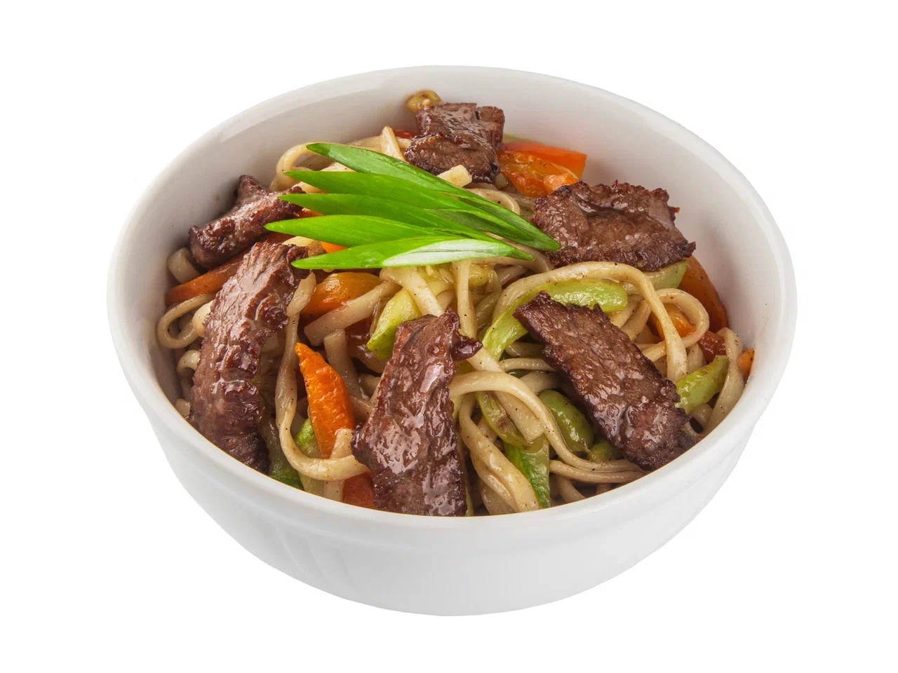 Удон с говядиной