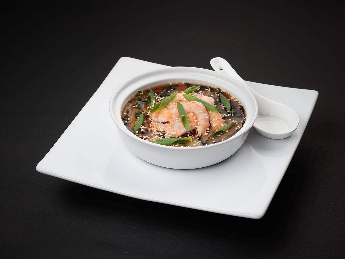 Мисо суп креветка