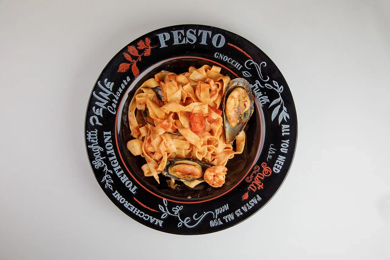 Фетучини Фрутти де Маре